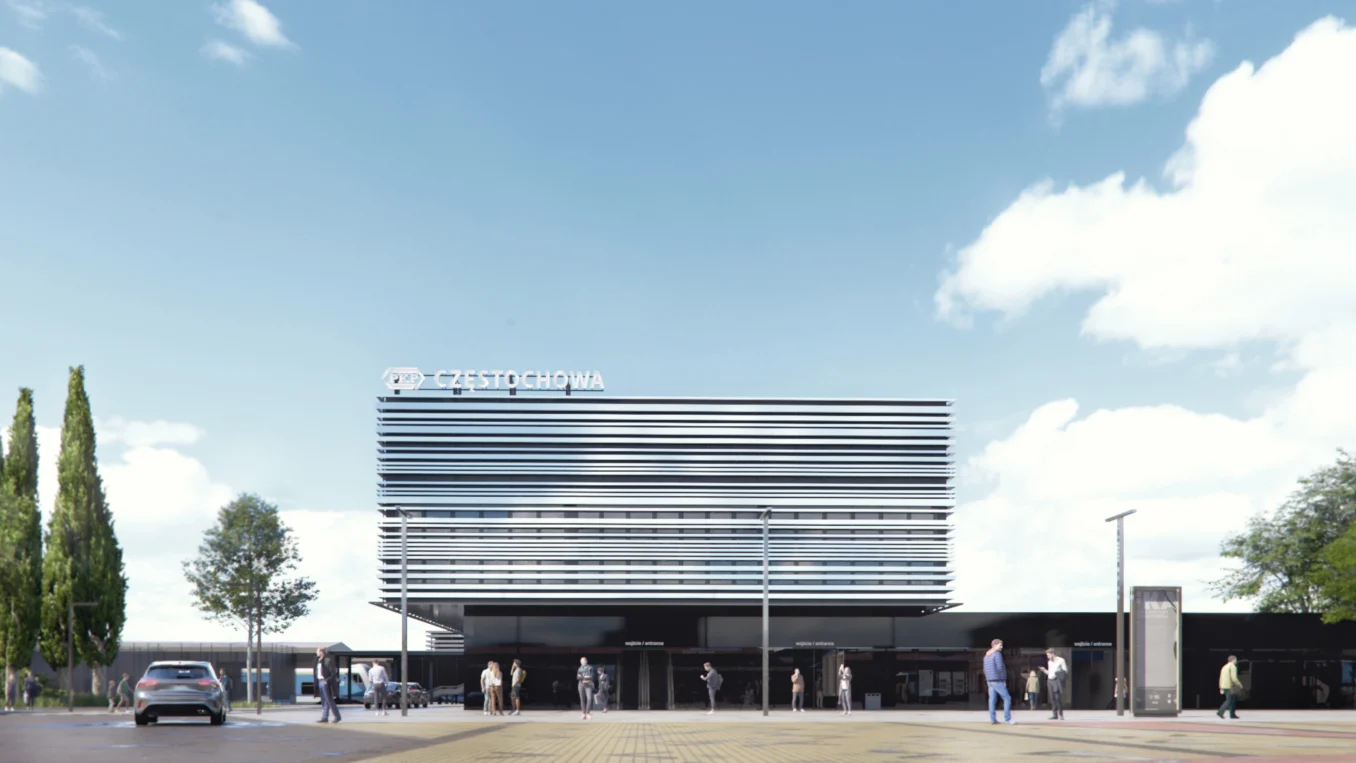 Dworzec Częstochowa Główna - pawilon zachodni