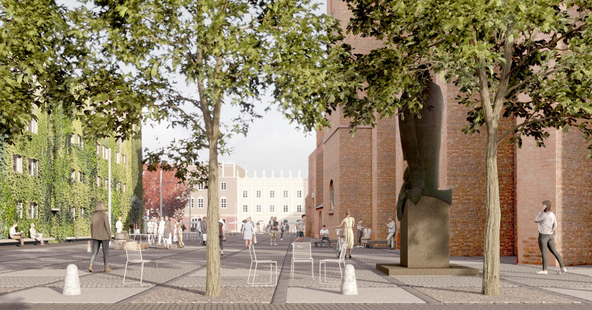 Wizualizacja placu dominikańskiego